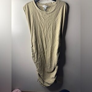 Womens H&M Medium Maternity Dress with cinched side